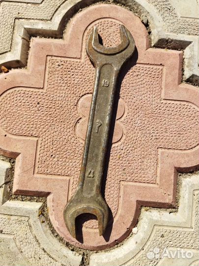 Ключи рожковые на 13, 14, 17, 19