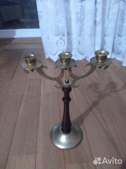 Подсвечник бронза СССР