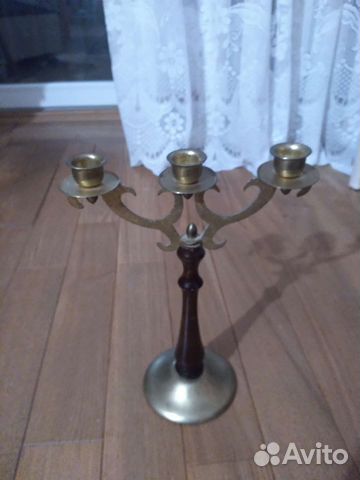 Подсвечник бронза СССР