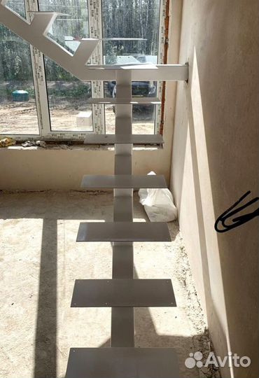 Металлокаркас для лестницы 