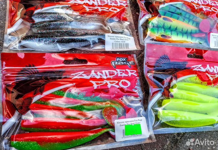 Силиконовая приманка Fox Rage Zander Pro -12cm