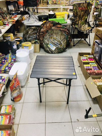 Стол складной алюминиевый