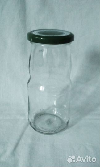 Банка стеклянная с крышкой