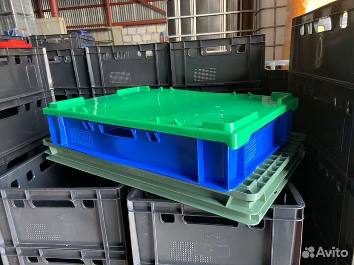 Новые Ящики Пластиковые 600х400 с крышками