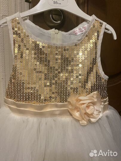 Платье для девочки 92