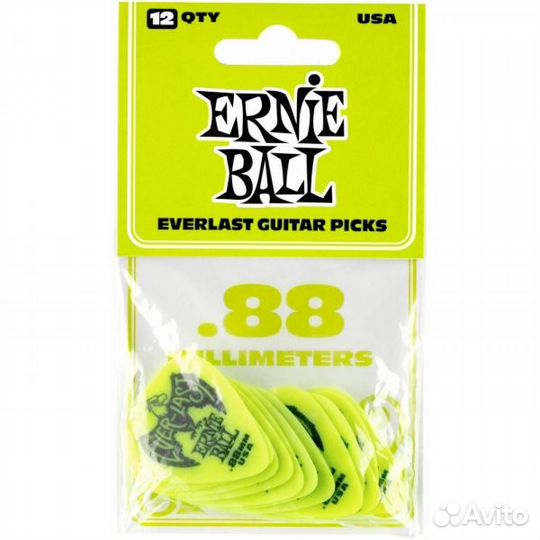 Набор медиаторов 0.88 mm ernie ball 9191 Everlast