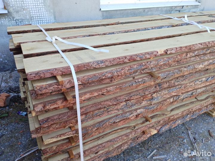 Доска необрезная лиственница