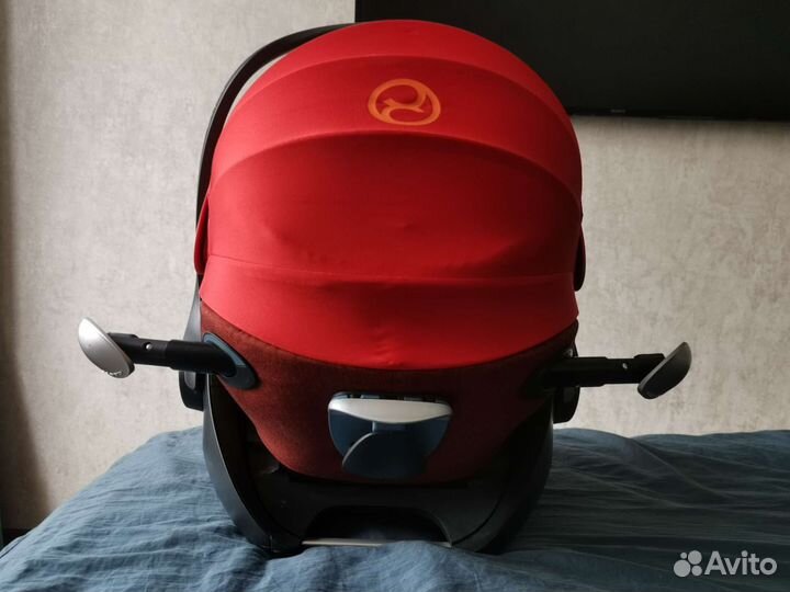 Автолюлька cybex cloud q i-size platinum