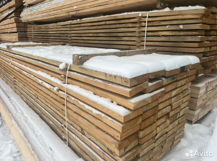 Доска обрезная от производителя