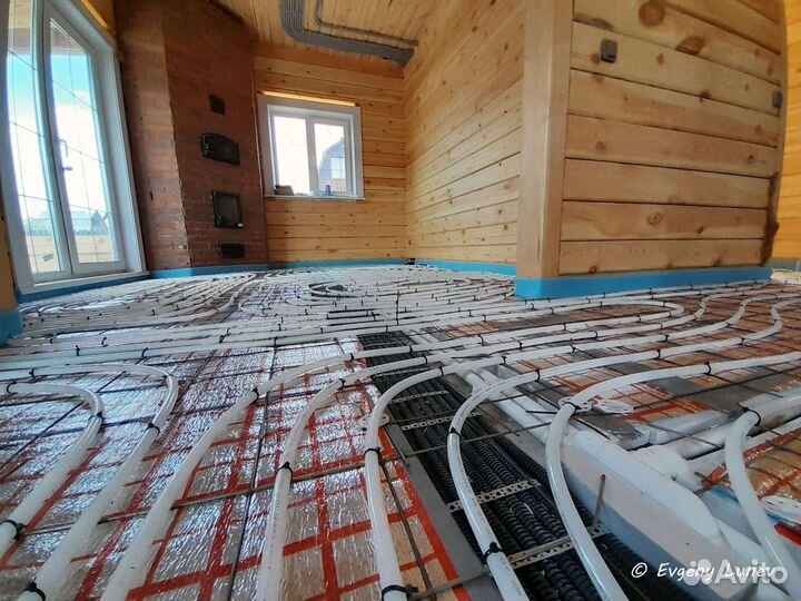 Профессиональный монтаж тёплого водяного пола