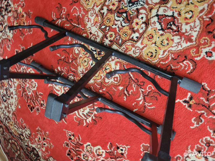 Гитарная стойка 3 гитары athletic