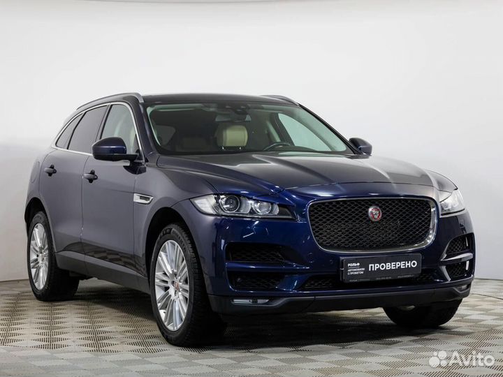 Jaguar F-Pace 2.0 AT, 2016, 83 850 км