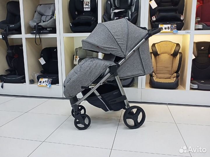 Коляска Прогулочная Carrello Bravo Plus Grey 2022