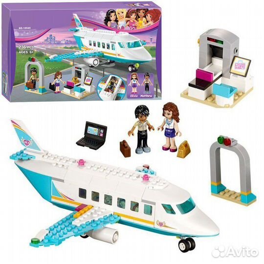Lego friends 41100 частный самолет