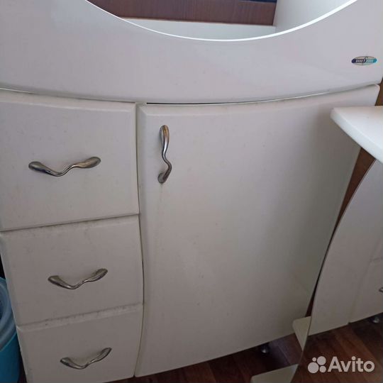 Зеркало в ванную,тумба,раковина