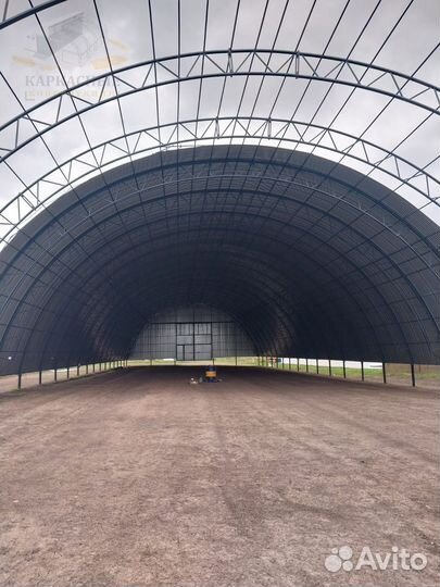 Коровники Ангары арочные