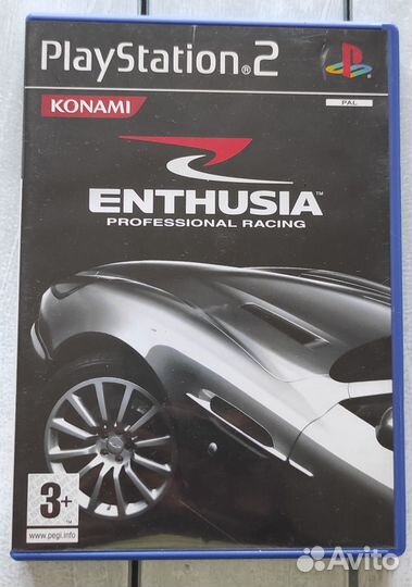 Игра PS2 enthusia - Professional Racing