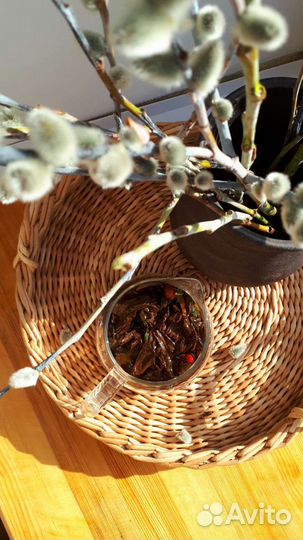Плетеный поднос