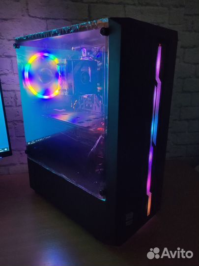 Игровой компьютер/Ryzen 5/GTX 1070/16gb/SSD/HDD
