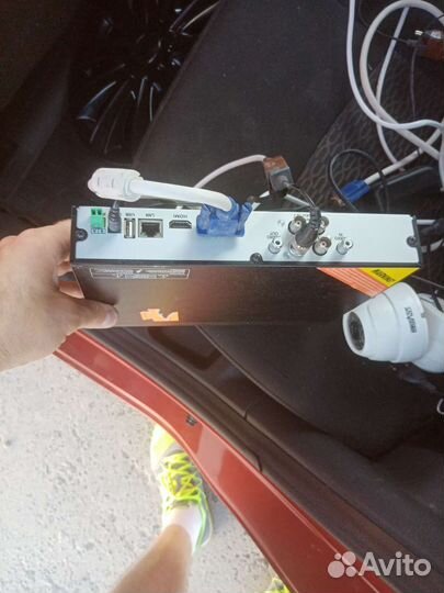 Комплект видеонаблюдения 4 камеры