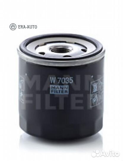 Mann-filter W7035 Фильтр масляный