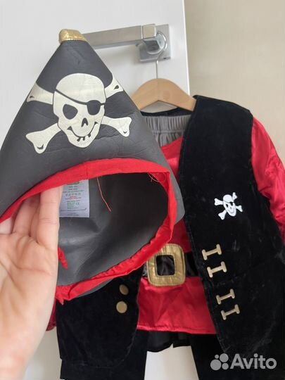 Кареавальеый костюм пирата ELS