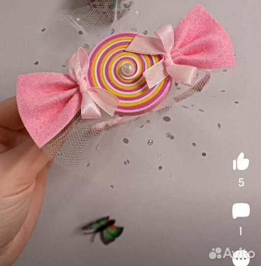 Ободок конфетка