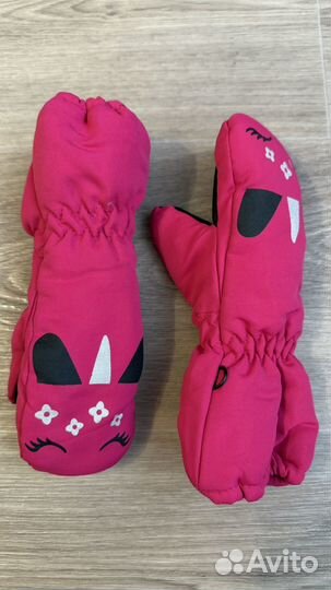 Варежки краги зимние