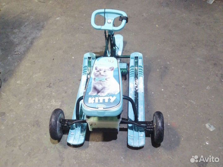 Детский Снегокат на электро приводе