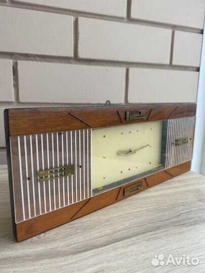 Настольные часы СССР Янтарь