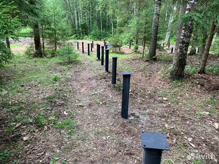 Винтовые сваи под ключ установка.Свайный фундамент