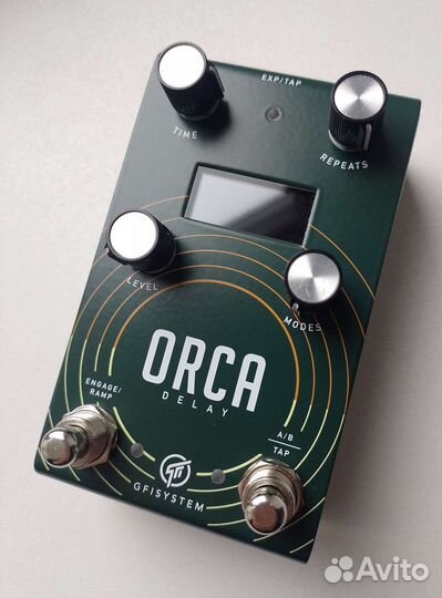 GFI System Orca Delay Дилей Гитарная педаль