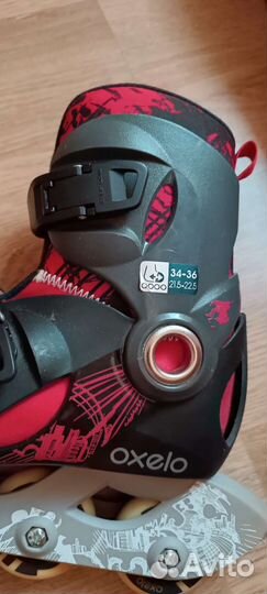 Роликовые коньки детские oxelo 34-36