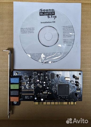 Creative sound blaster 5.1 vx - новые