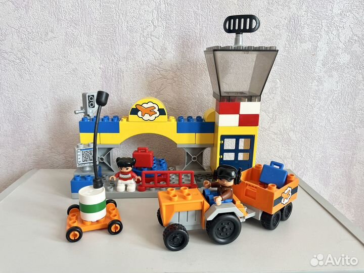 Лего Дупло 10590 + 5595 Аэропорт