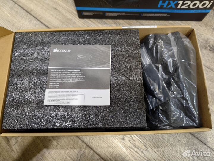 Блок питания Corsair HX1200i Platinum