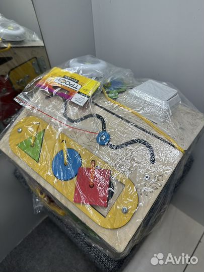 Бизиборд домик со светом