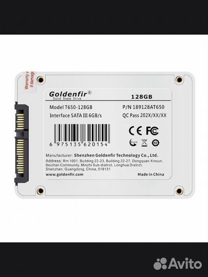 SSD Goldenfir 512GB (Новый)