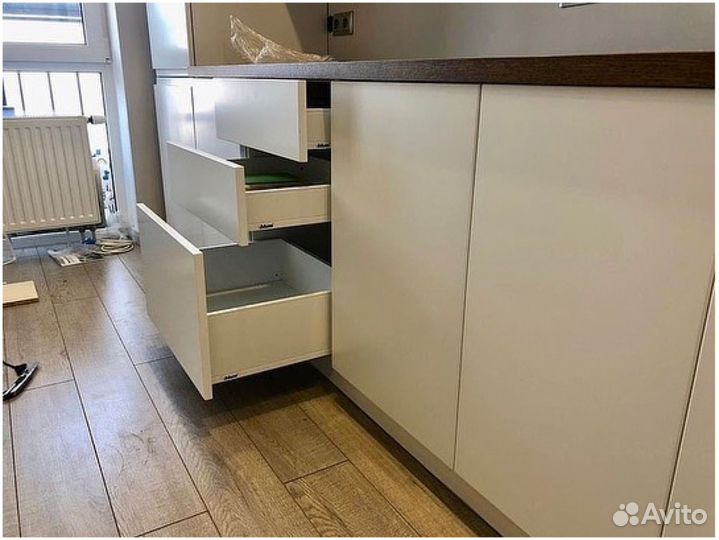 Кухонный гарнитур прямой