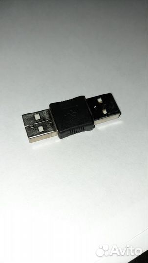 Адаптер USB AM папа - USB AM папа
