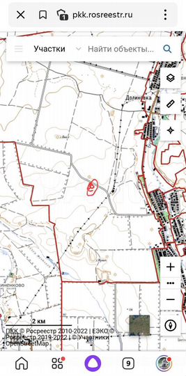 Участок 11,73 га (СНТ, ДНП)