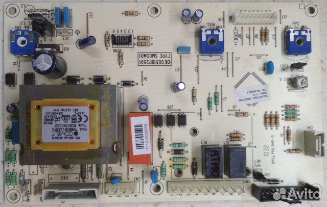 Электронные платы для газовых котлов baxi и westen