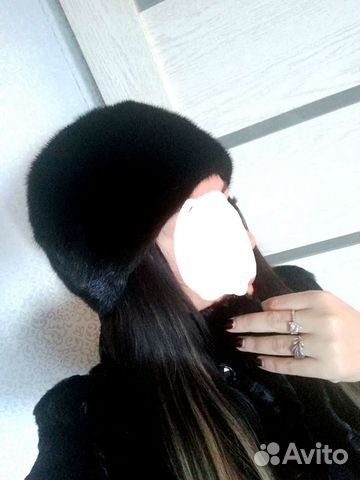 Шапка норковая женская