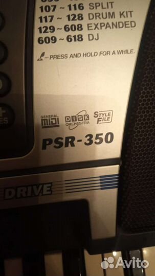 Синтезатор yamaha psr350