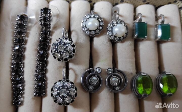 Серебряные серьги