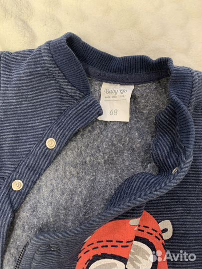 Комбинезон теплый 68р мальчик