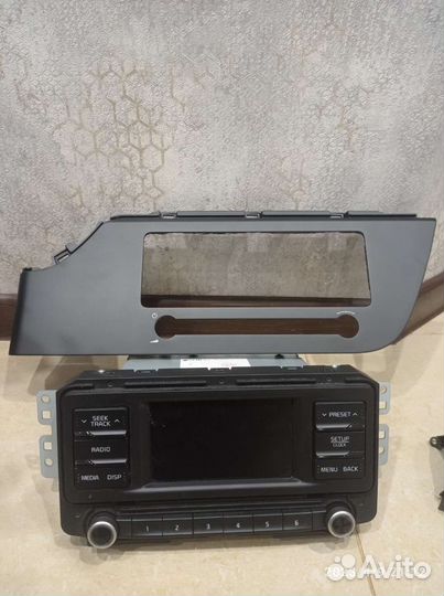 Штатная магнитола на kia rio х