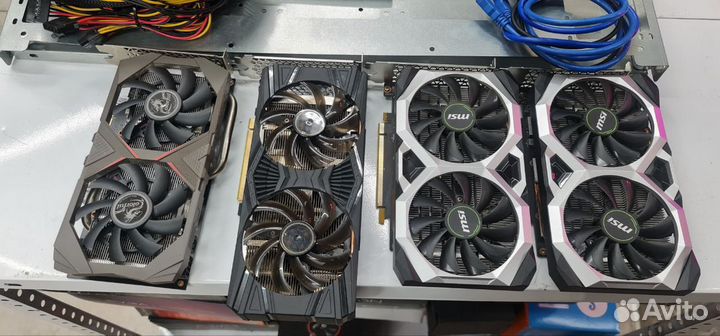 Gtx1660 super Cmp 30hx майнинг риг ферма