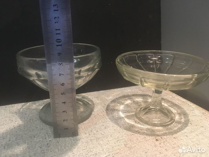 Старые Креманки на ножке СССР