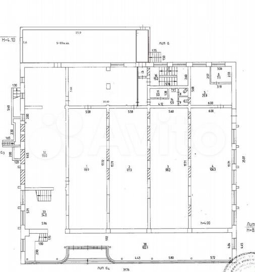 Торговая площадь, складские помещения, от 5 м²